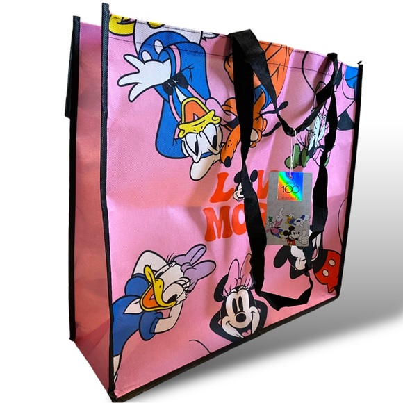 Disney - Mickey & Friends “Love More” - Large Tote Bag - Picture 2 of 3